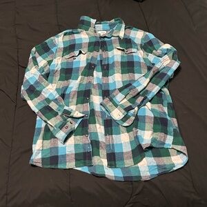 Blue Plaid Flannel